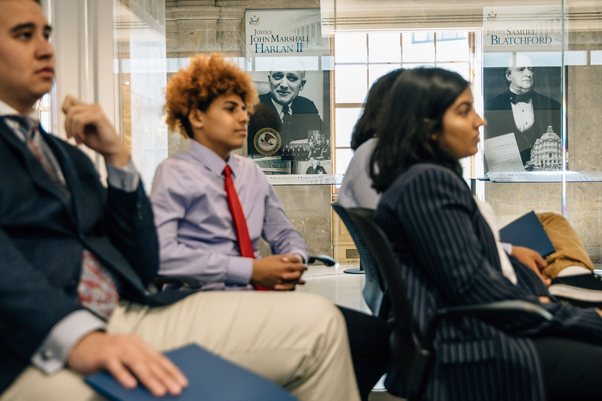 New York City High Schoolers Get Their Day in Court with Chief Judge Robert Katzmann