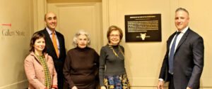 New Plaque Unveiled at Institute for the Study of the Ancient World