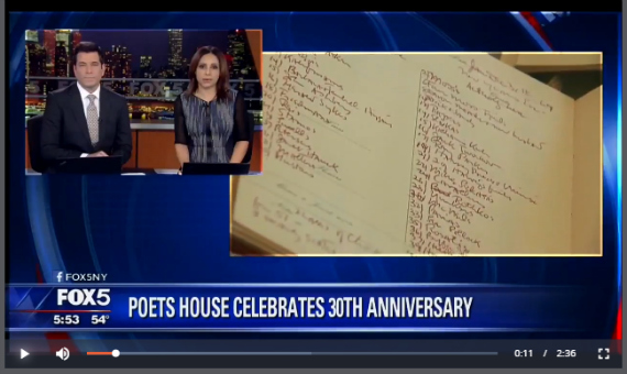 Poets House Celebrates 30th Anniversary!