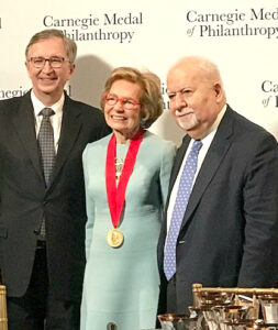 Shelby White Receives the 2017 Carnegie Medal of Philanthropy